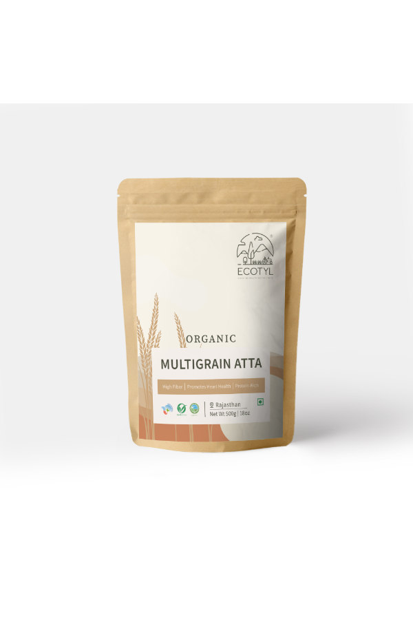 Ecotyl Organic Multigrain Atta - 500 g